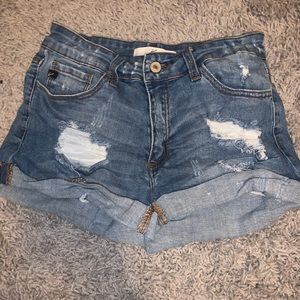 Jean shorts